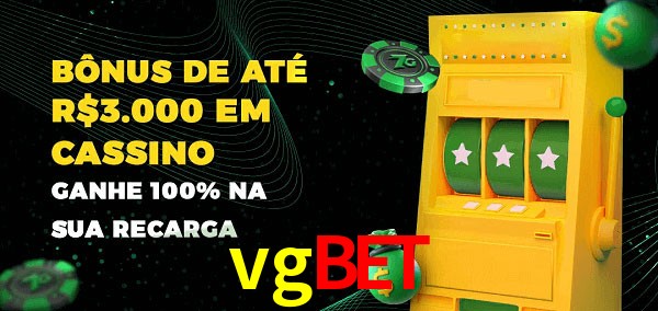vgbet melhor bônus de depósito